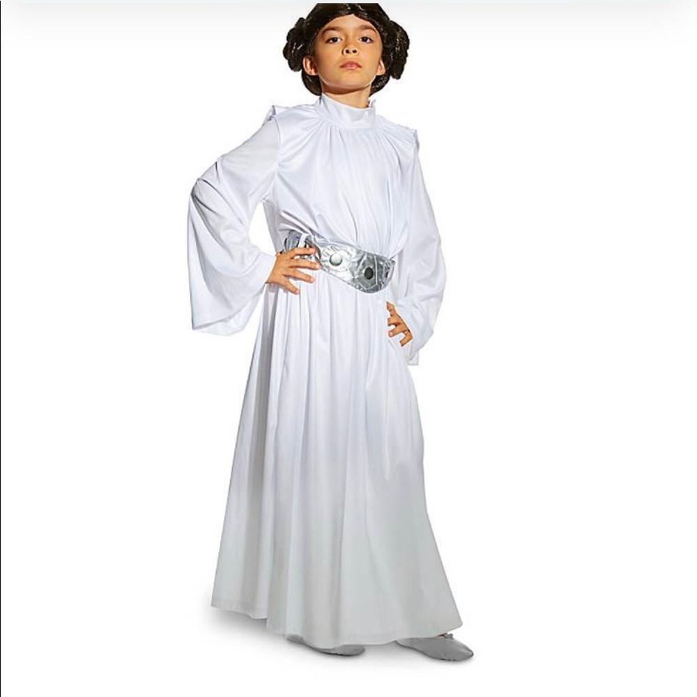 Kids Princess Leia costume with wig!